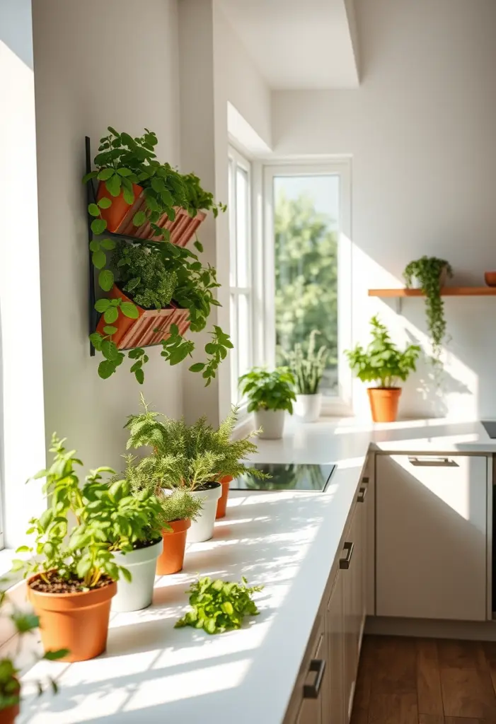 plants in kitchen ideas 1