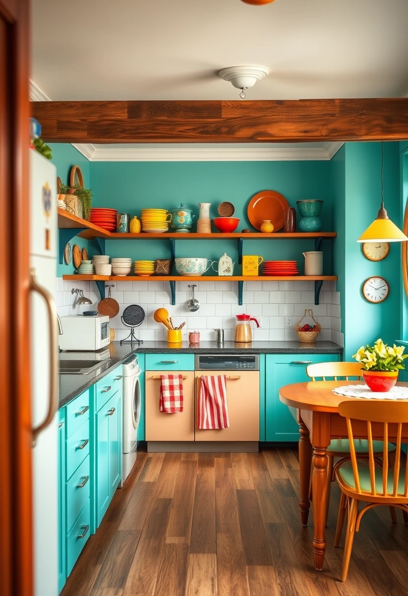 retro kitchen ideas 18