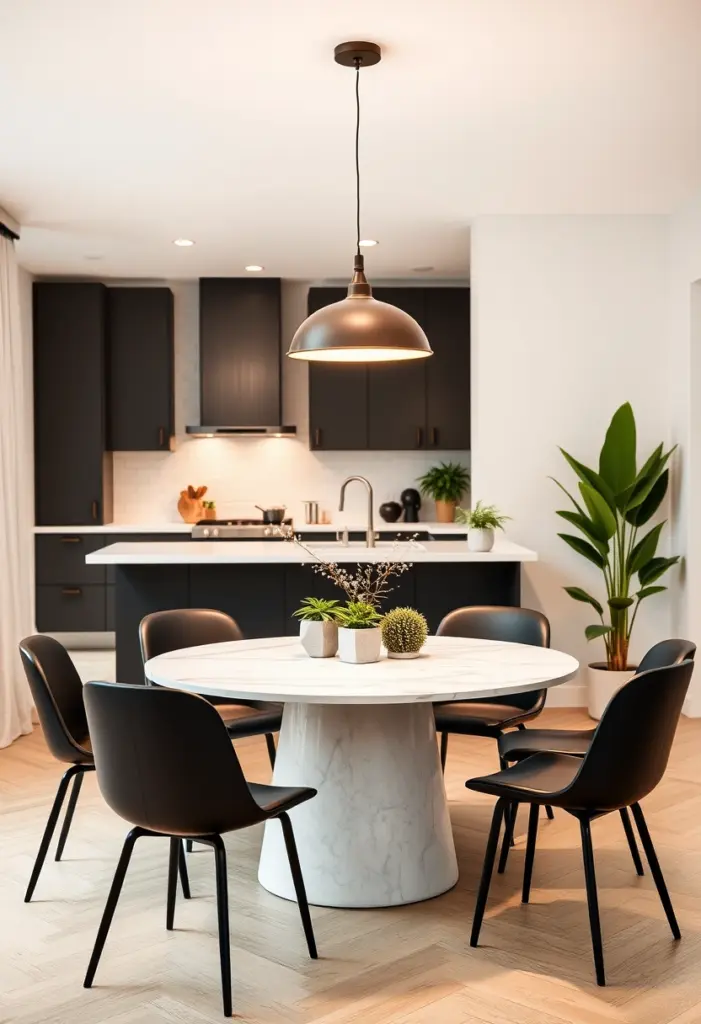 round kitchen table ideas 1