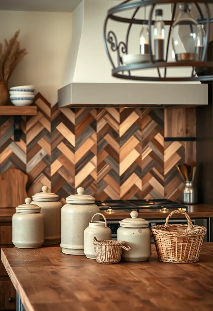 rustic kitchen backsplash ideas 1