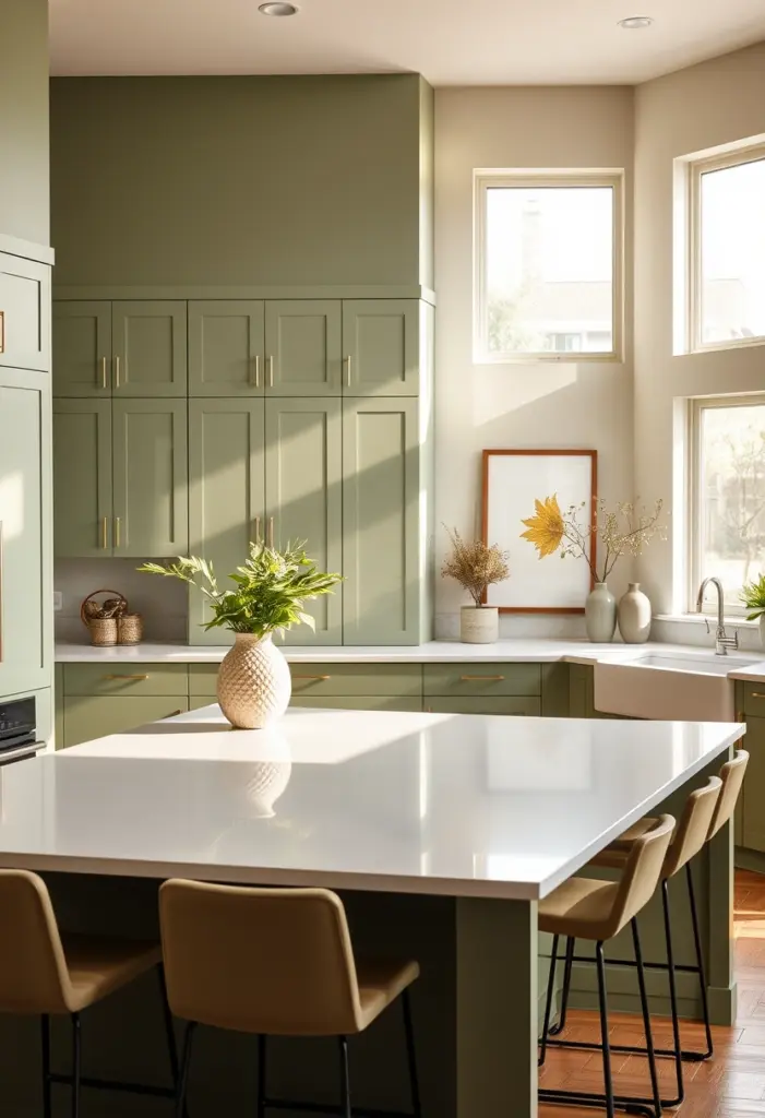sage green kitchen ideas 1