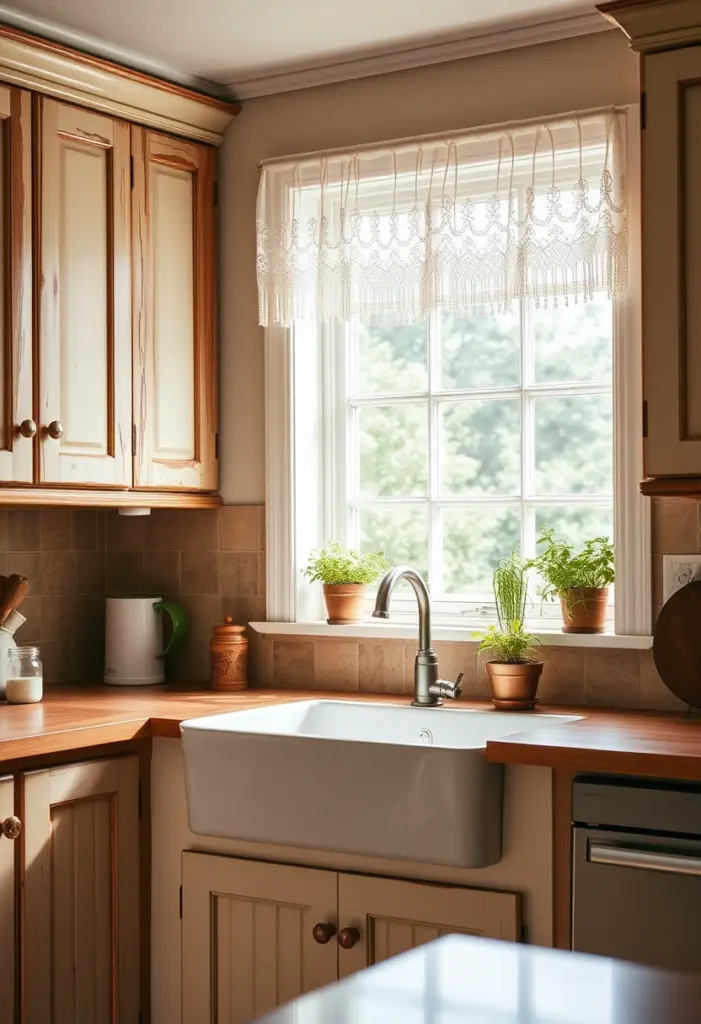 small farmhouse kitchen ideas 1