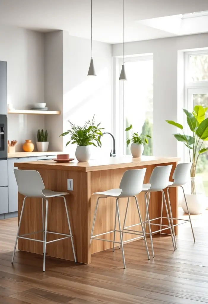 small kitchen island ideas with seating 1