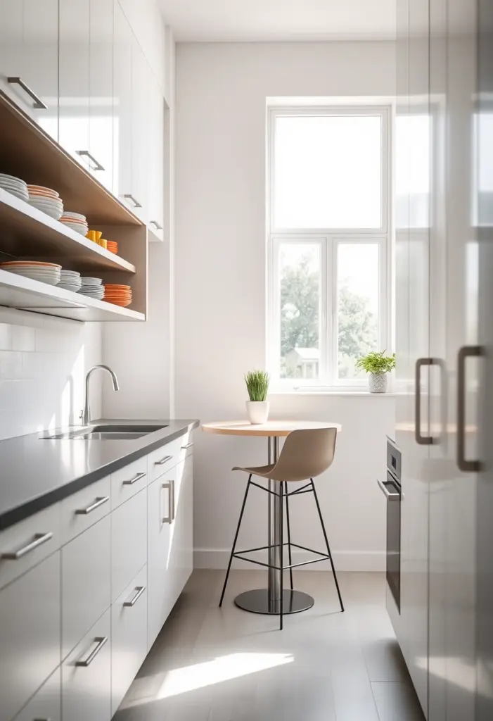 small narrow kitchen ideas 1