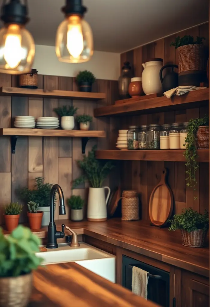 small rustic kitchen ideas 1