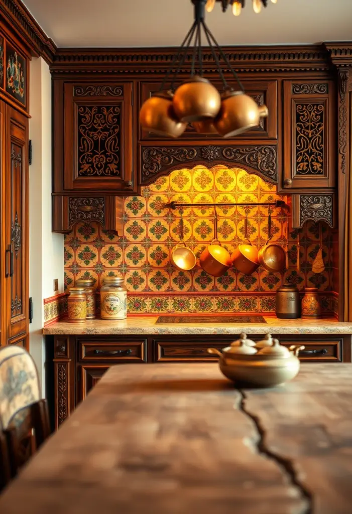 traditional kitchen ideas indian 1