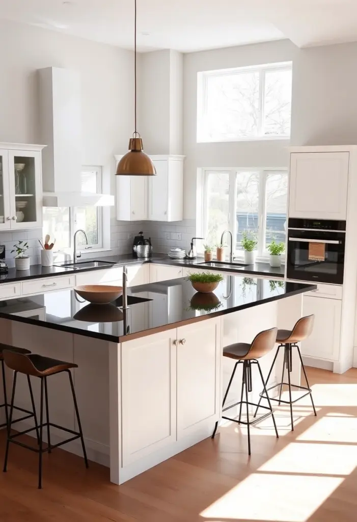 u shaped kitchen ideas 1