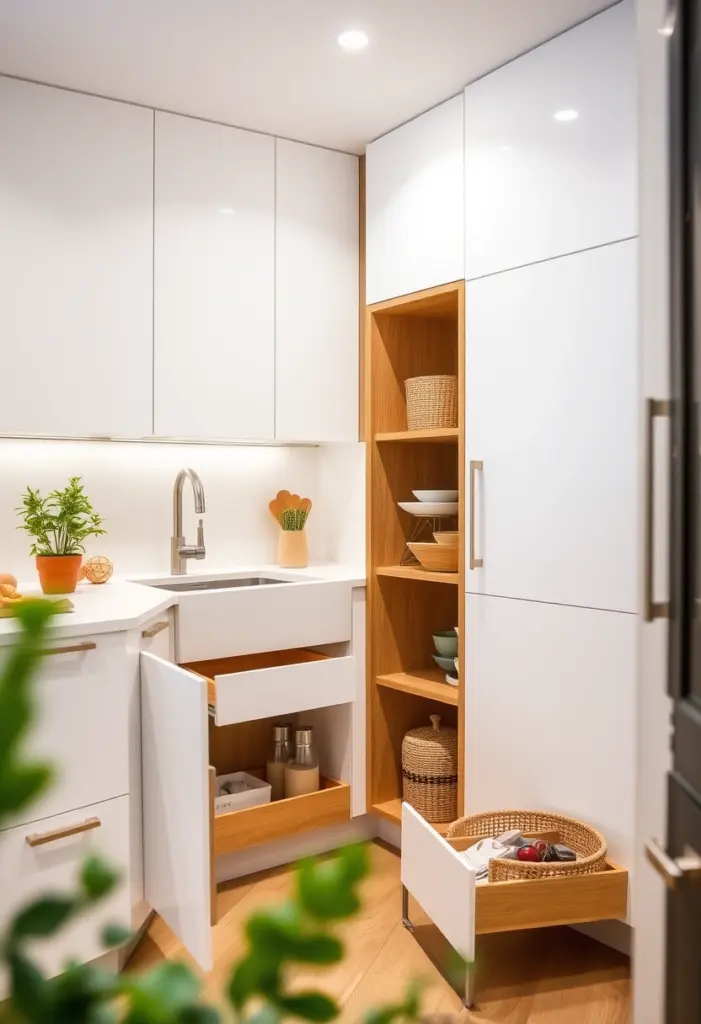 undersink organizing kitchen ideas 1