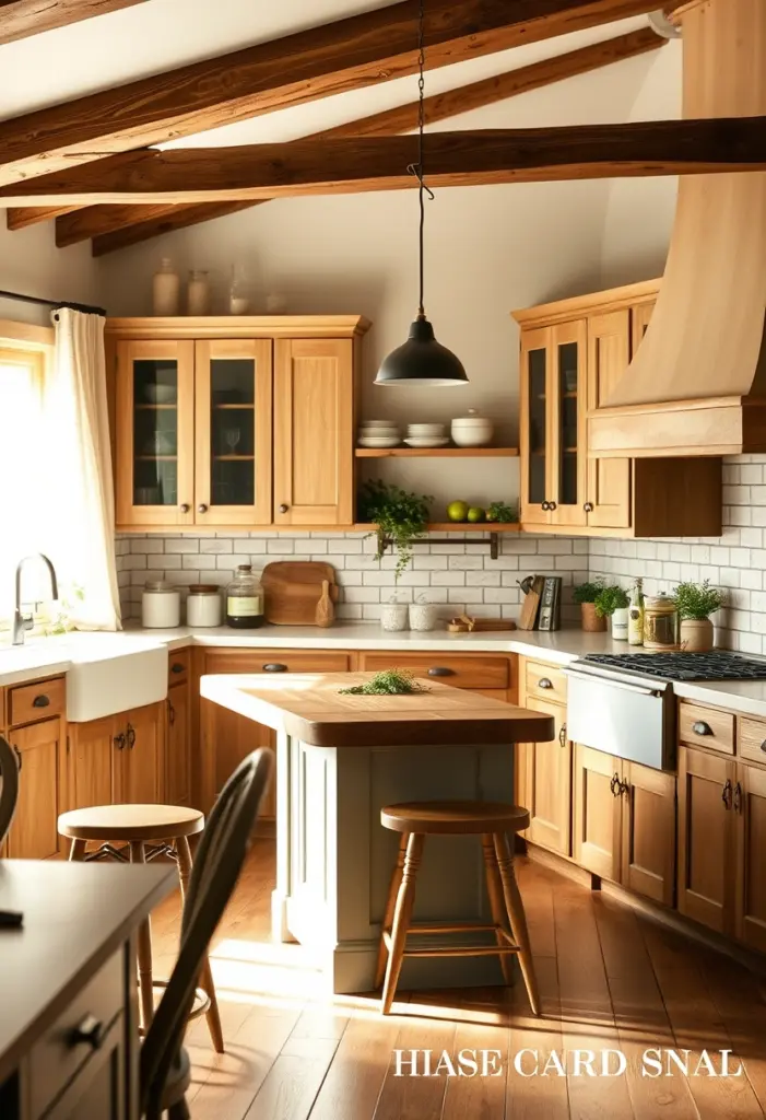 warm kitchen ideas 1