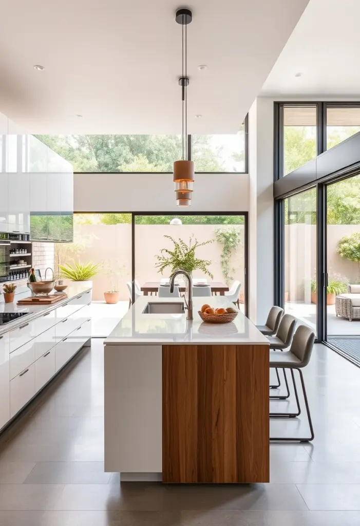 wet and dry kitchen ideas 1