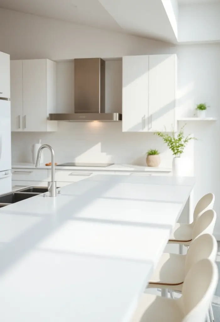 white kitchen countertop ideas 1