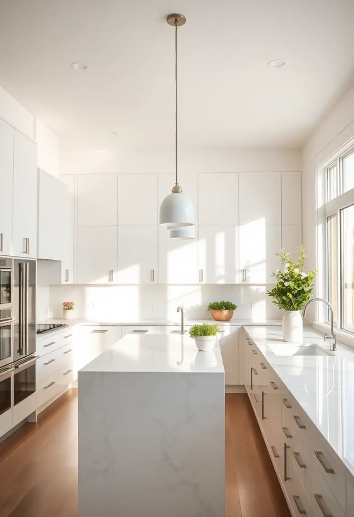 white modern kitchen ideas 1